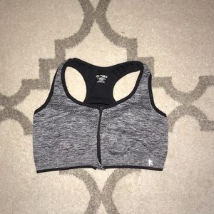 Danskin Now - Zip Up Sport Bra